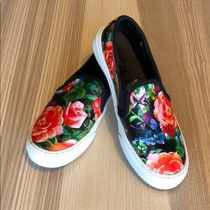 Floral Slip Ons
